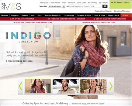 Brit szupermarket) (marksandspencer.com) Egyesült Királyság, hipermarket)