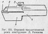 Виточування канавок відрізання