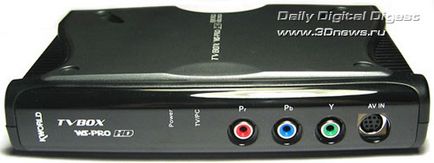 Külső önálló TV tuner kworld tv box ws-pro hd (kworld) Külső stand-alone TV tuner kworld tv box ws-pro hd