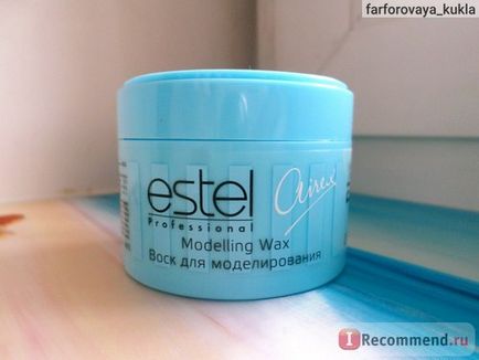 Wax hajformázó estel Airex modellezésére normális rögzítés