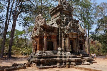 A templom komplexum Angkor Wat (Siem Reap, Kambodzsa)