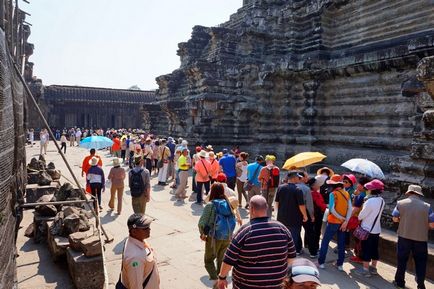 A templom komplexum Angkor Wat (Siem Reap, Kambodzsa)