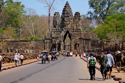 A templom komplexum Angkor Wat (Siem Reap, Kambodzsa)