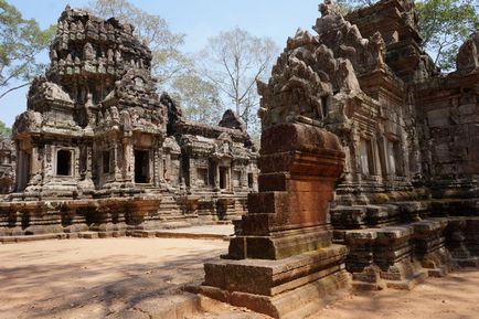 A templom komplexum Angkor Wat (Siem Reap, Kambodzsa)