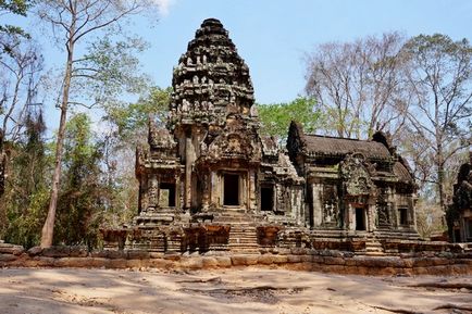 A templom komplexum Angkor Wat (Siem Reap, Kambodzsa)