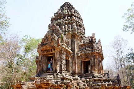 A templom komplexum Angkor Wat (Siem Reap, Kambodzsa)