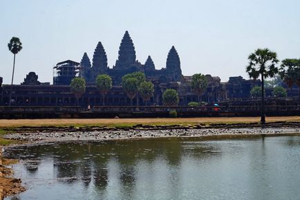 A templom komplexum Angkor Wat (Siem Reap, Kambodzsa)