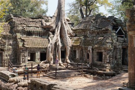 A templom komplexum Angkor Wat (Siem Reap, Kambodzsa)