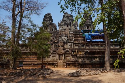 A templom komplexum Angkor Wat (Siem Reap, Kambodzsa)