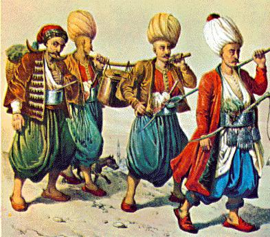Janissary este cel care infanteria obișnuită a Imperiului Otoman