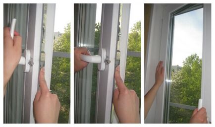 Metalloplastikovaja elakadt ablakban csinálni javítások és tippek