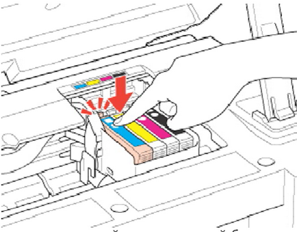 Cserepatronokat MFP EPSON STYLUS sx125, tartalom platform