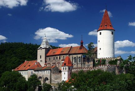 Castelul krshivoklat - reședință de regi în 50 km de Praga