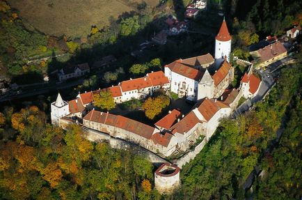 Castelul krshivoklat - reședință de regi în 50 km de Praga