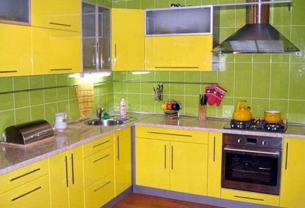 Bucătărie verde