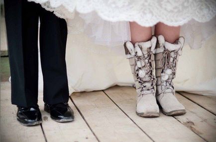 Pantofi de nuntă de iarnă - caracteristici alese