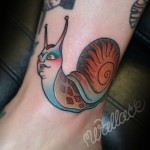 Înțeles tattoo snail