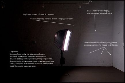 Umbrella pe luminator împotriva softbox, strobius - site despre fotografie, bliț și lumină