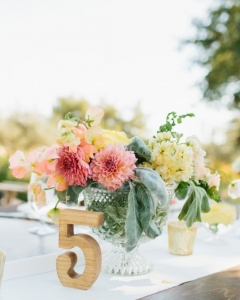 50 Ідей номерів столиків на весіллі