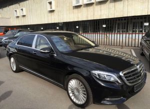 Rent a car - mercedes-benz s222 maybach - pentru o nuntă în Moscova și în regiune