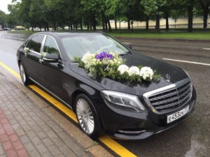 Rent a car - mercedes-benz s222 maybach - pentru o nuntă în Moscova și în regiune