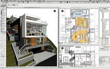 Planul arhitectural de construcție acasă - design de bază