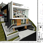 Planul arhitectural de construcție acasă - design de bază