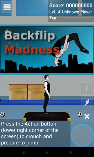 Backflip madness - пострибати