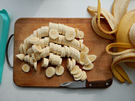 Banana de inghetata cu variatii, o