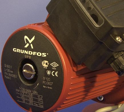 Pompa de circulatie grundfos, portal de constructii