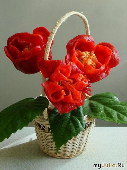 Квітка з болгарського перцю