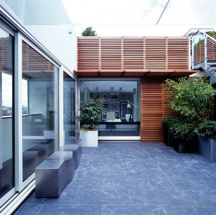 Design de banci de gradina in exterior, idei de design moderne