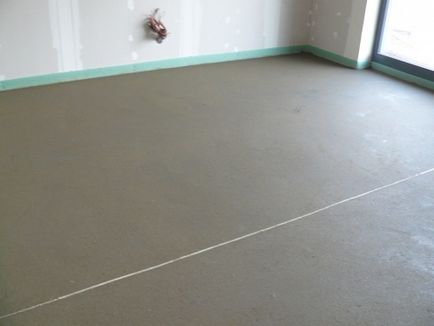 Для чого потрібна стяжка підлоги відповідають будівельники - легкий ремонт квартир і будинків