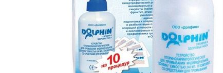 Dolphin pentru prețul sinusitei, manual de utilizare (video)