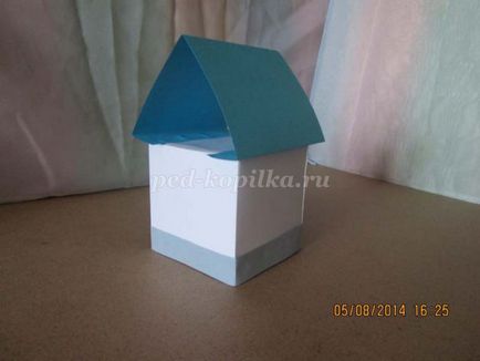 Casa de hârtie cu mâinile tale în tehnica de origami