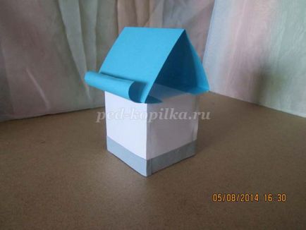 Casa de hârtie cu mâinile tale în tehnica de origami