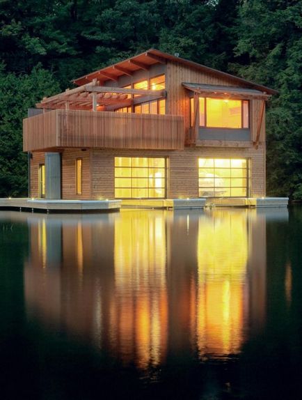 Будинок на плаву 11 варіантів еко-будинків на воді