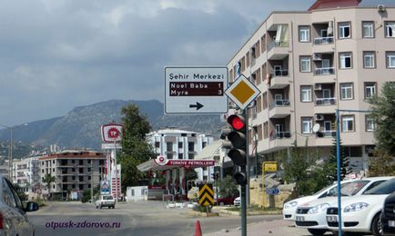 Orașul vechi Demre (lumile Lycian)