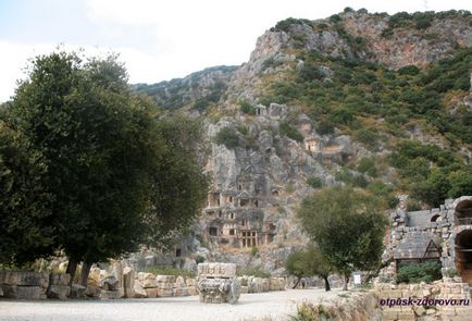 Orașul vechi Demre (lumile Lycian)