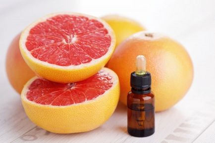 Ефірна олія грейпфрута для особи застосування та відгуки