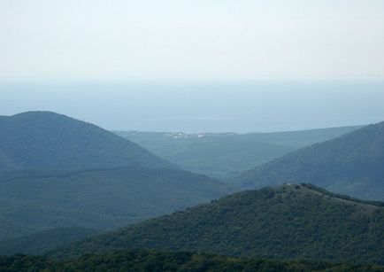 Gelendzhik, muntele Shahan, porțile de la marș spre - furtunoase