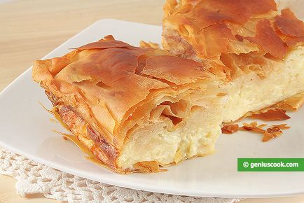 Gibanitsa Tort de brânză sârbă, produse de patiserie, preparate ingenioase - rețete pentru mâncăruri delicioase și sănătoase