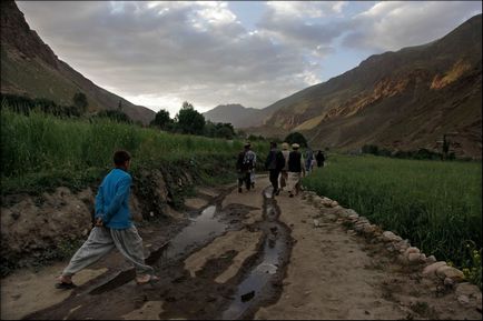 Satul de munte Sarab, Afganistan