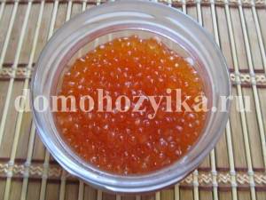 Caviar roz reteta de somon cu fotografie