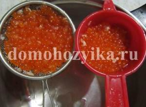 Caviar roz reteta de somon cu fotografie