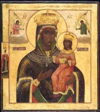 Іллінська (чернігівська) ікона Божої Матері, дизайн життя