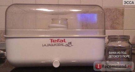 Joghurt TEFAL 8872 - „kedvenc hároméves tip hol kap extra üvegekbe (fotó