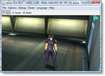 Jpcsp - емулятор psp для пк (на прикладі crisis core) - програми, прошивки, ігри і теми для sony psp