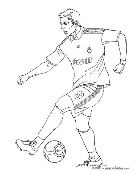 Cum de a atrage un jucător de fotbal în creion pas cu pas pentru începători - cum să atragă jucători de fotbal