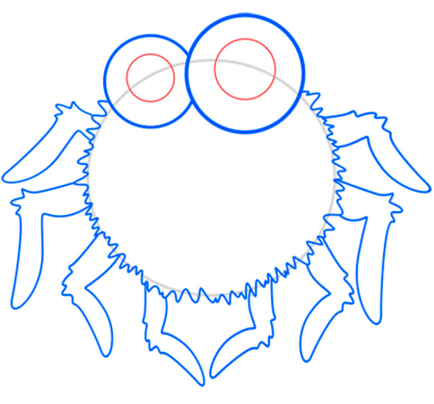 Cum să desenezi un păianjen de desene animate (desenează cu copii) - un laborator de animație pentru toți